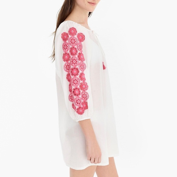 J Crew Eyelet Coverup Beach Tunic Small - Picture 4 of 10